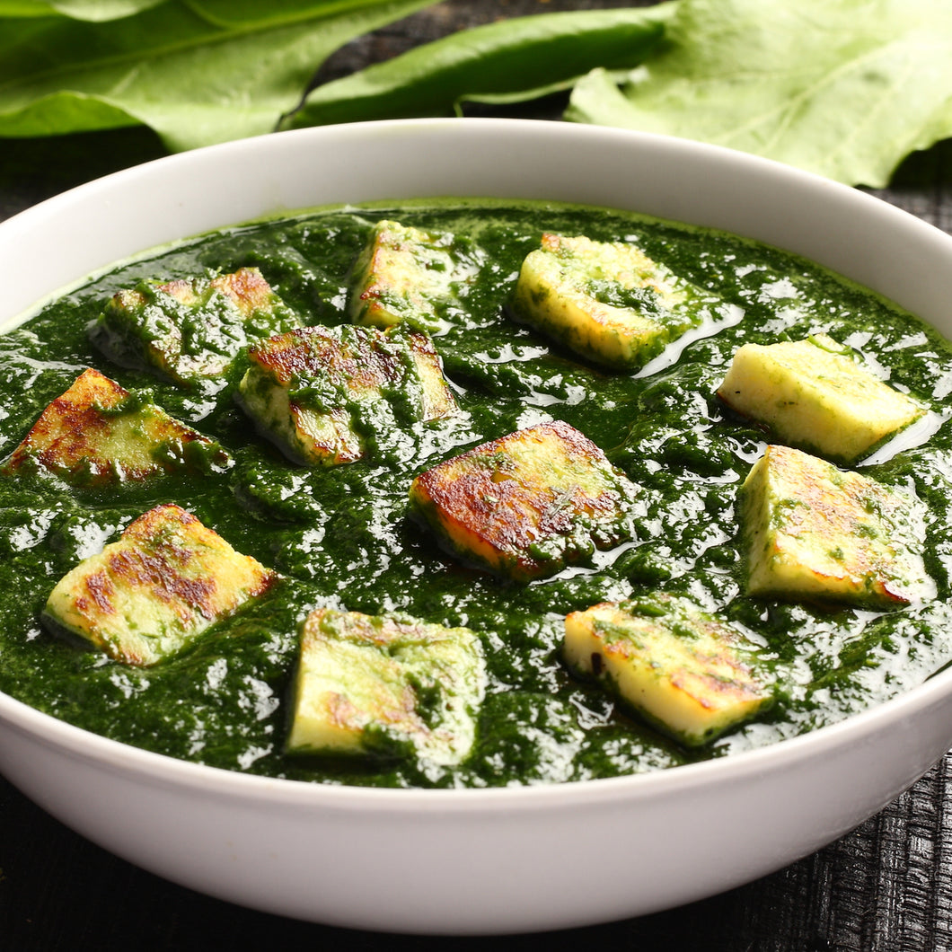 Palak Paneer (spinach and cheese)