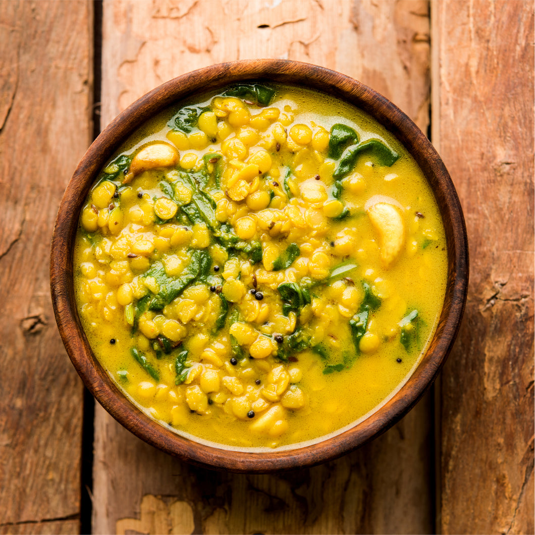 Spinach Mung dal